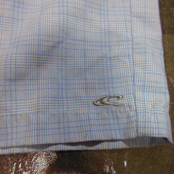 Oneil Blue Plaid Shorts Size 30 Mens - Picture 2 of 9